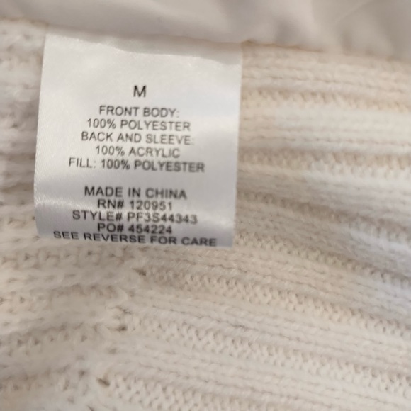 Pink Republic Women’ Sweaters Jacket High Neck Button Down Size Medium NWT - Picture 5 of 9